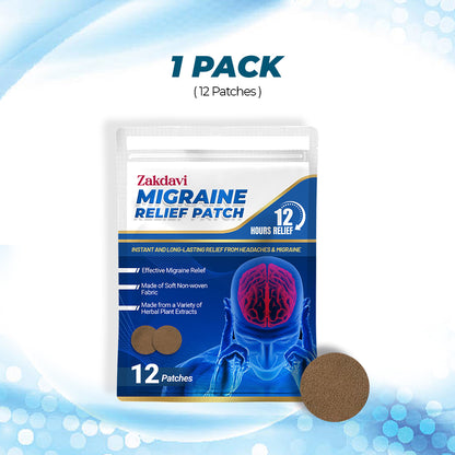 Zakdavi Migraine Relief Patch