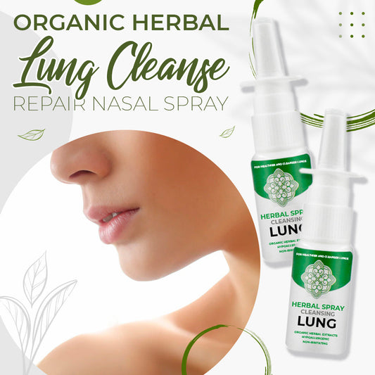 Organic Herbal Lung Cleanse Repair Nasal Spray