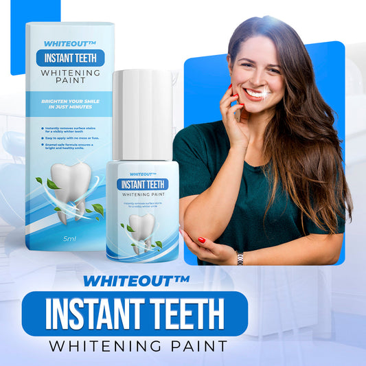 WhiteOut™ Instant Teeth Whitening Paint