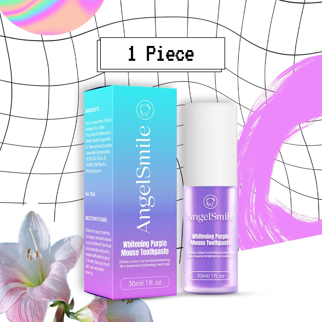 💜AngelSmile™ Whitening Purple Mousse Toothpaste