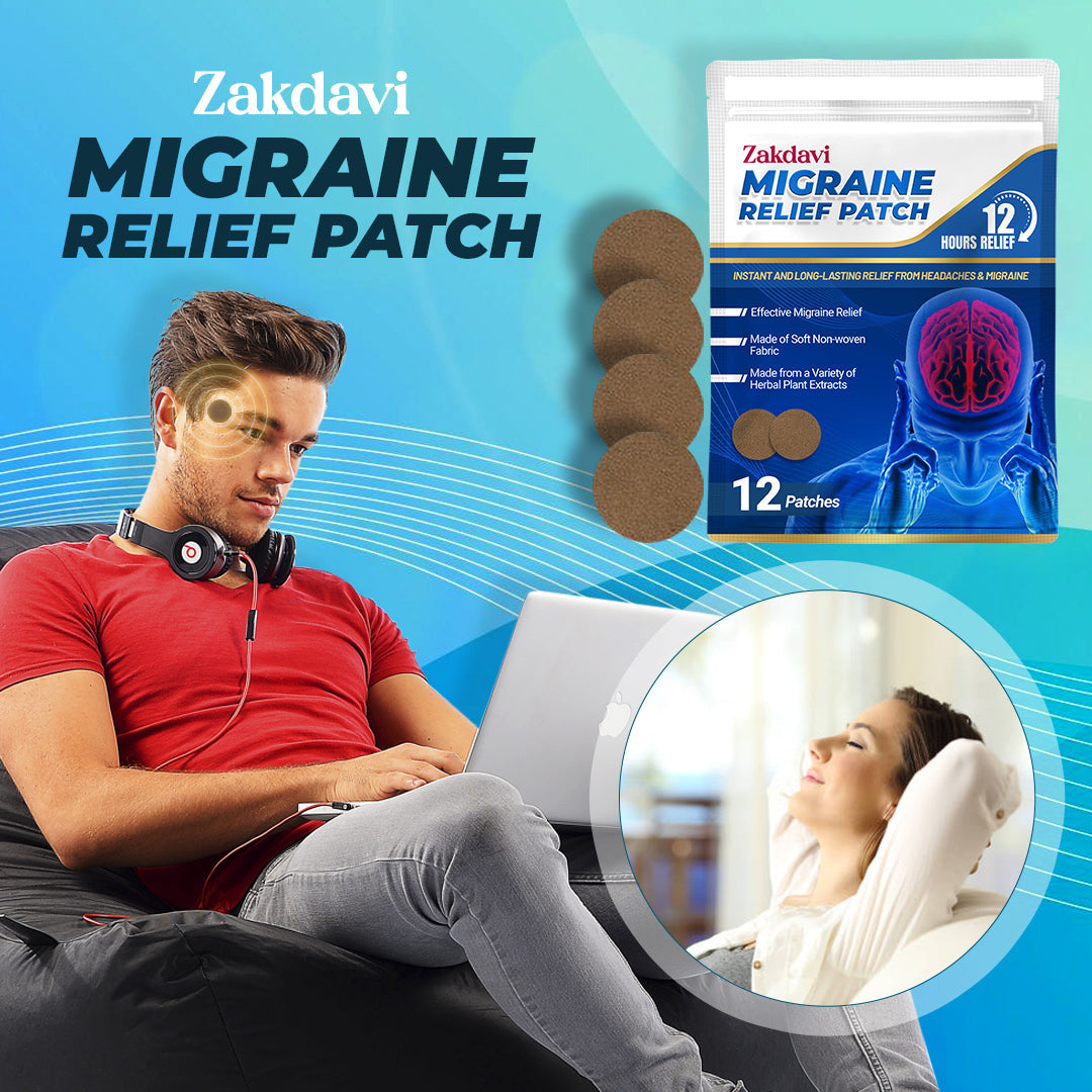 Zakdavi Migraine Relief Patch