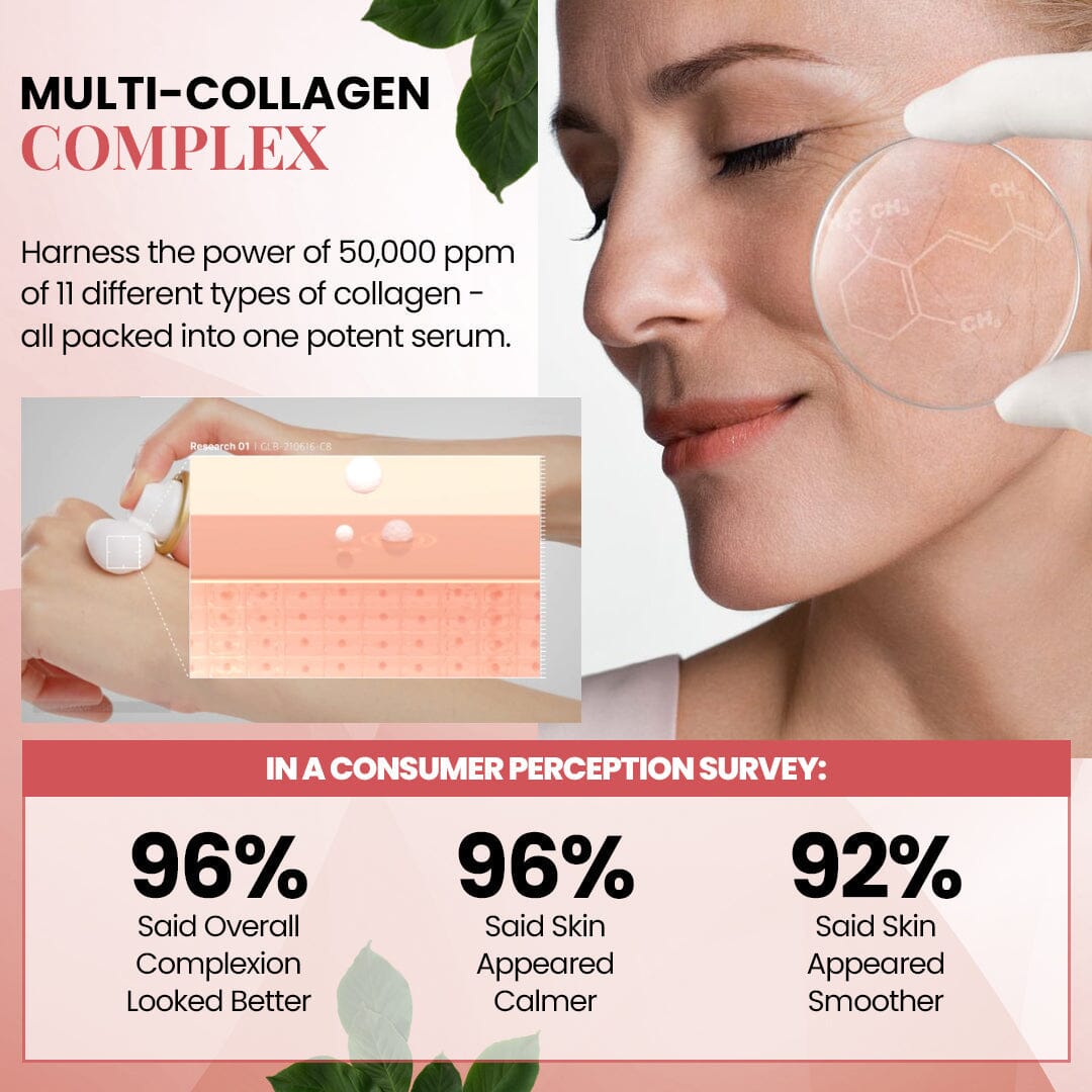 Collagen-Glow Bubble Essence