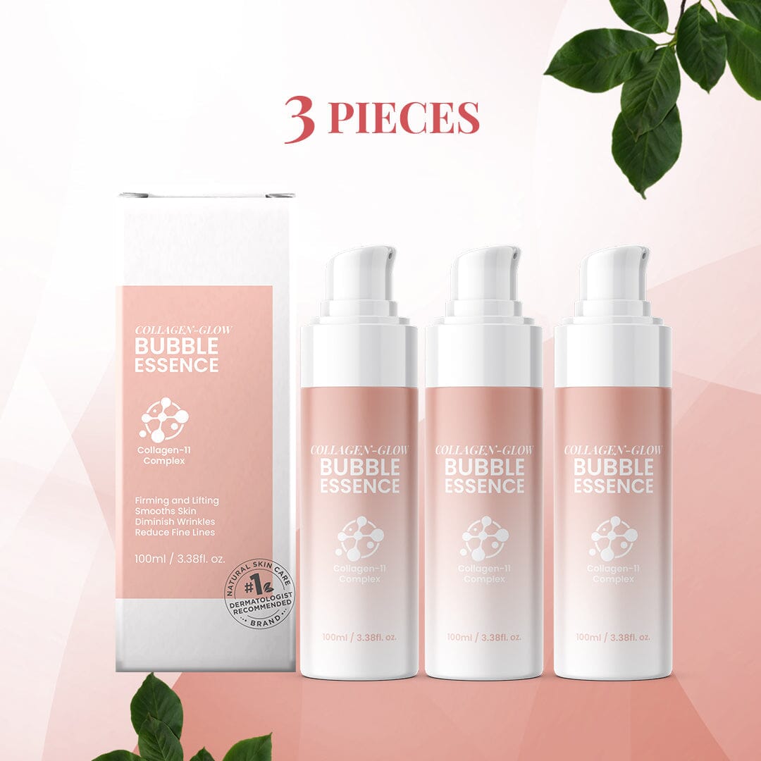 Collagen-Glow Bubble Essence