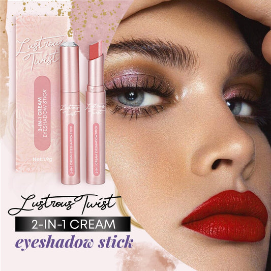 LustrousTwist 2-in-1 Cream Eyeshadow Stick